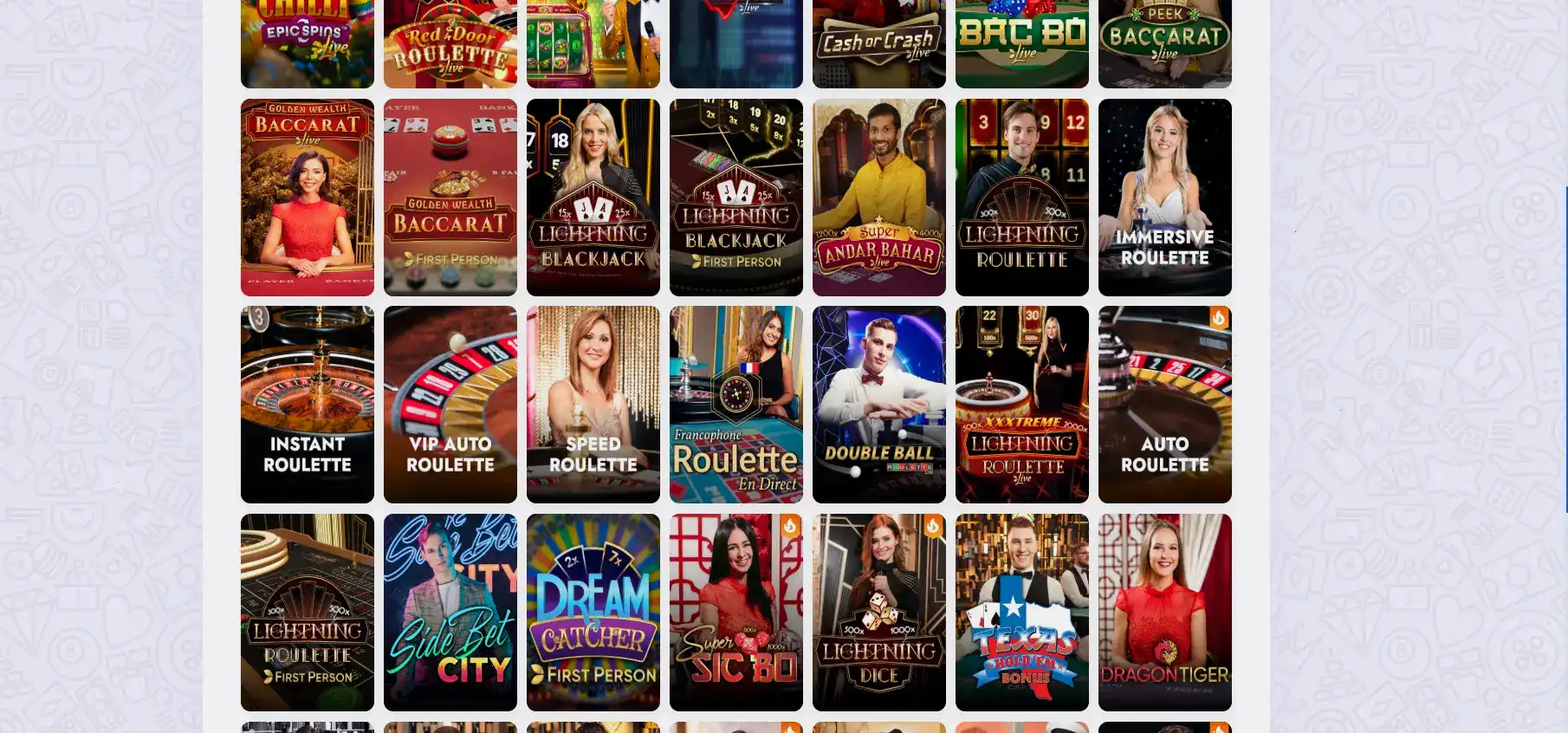 Мобильная версия сайта Бриликс на экране смартфона